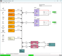 Main and Graph window of the TEC Configuration Software