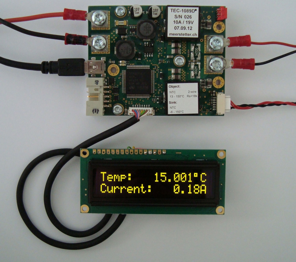 Meerstetter DPY1113 TEC Status Display Kit