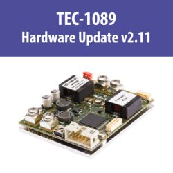 Product Change Notification (PCN): TEC Controller TEC-1089 Hardware Update v2.11