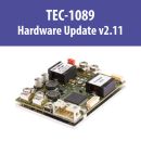Product Change Notification (PCN): TEC Controller TEC-1089 Hardware Update v2.11