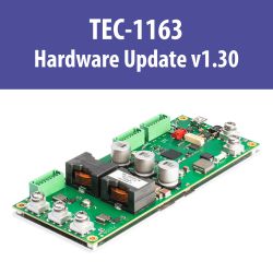 Produktänderung: TEC-1163 Hardware-Update v1.30