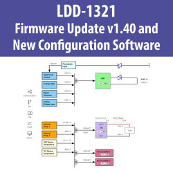 PCN: Firmware Update v1.40 and New Configuration Software for Laser Diode Driver LDD-1321